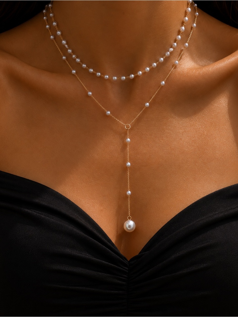 Beautiful Handmade Pearl Necklace. - Picture 3 of 16